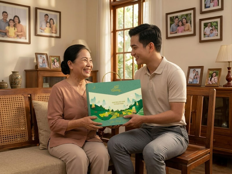 Yến sào là món quà chăm sóc sức khỏe thay lời cam ơn chân thành dành tặng cho mẹ