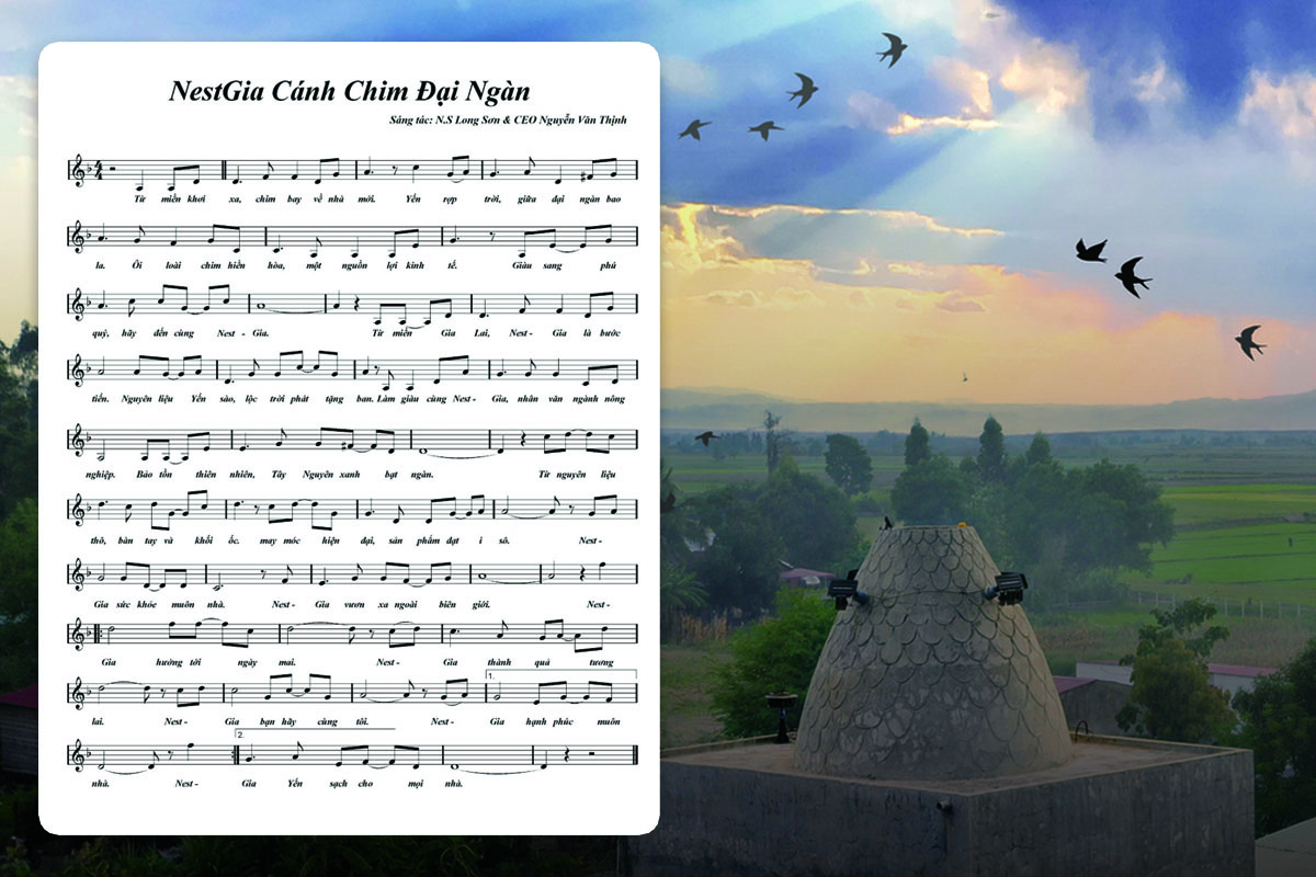 Lời bài hát "Cánh Chim Đại Ngàn - NestGia"