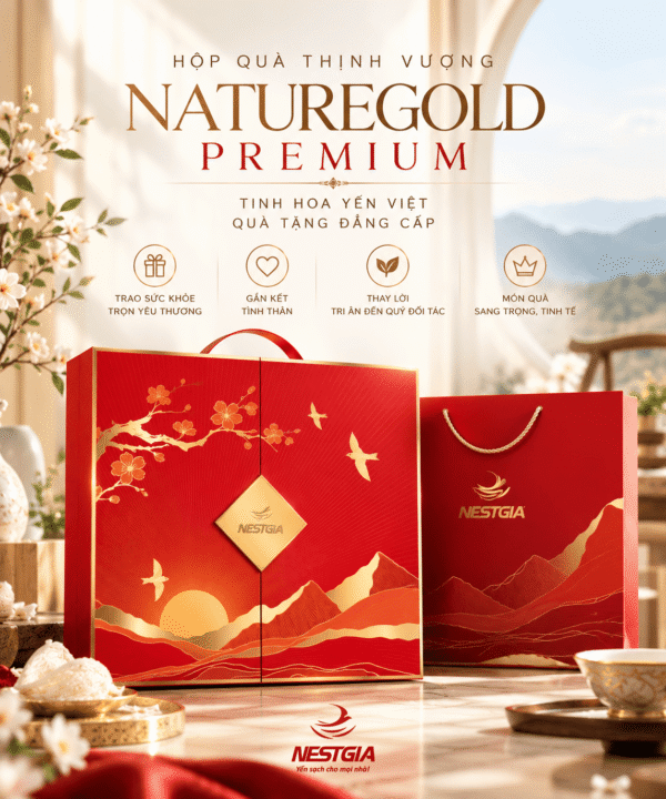 Tinh hoa tuyển chọn bên trong mỗi Hộp quà Thịnh Vượng NatureGold Premium