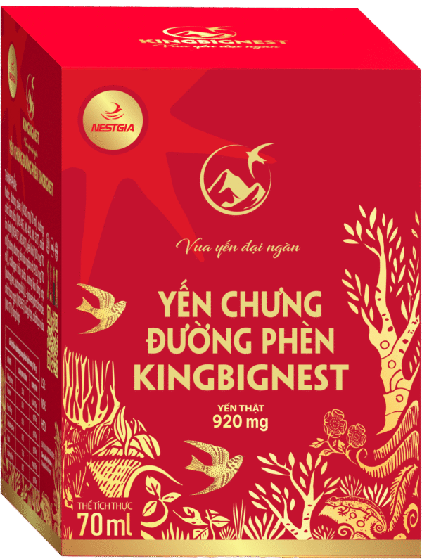Hộp 1 Yến Chưng Đường Phèn KingBigNest