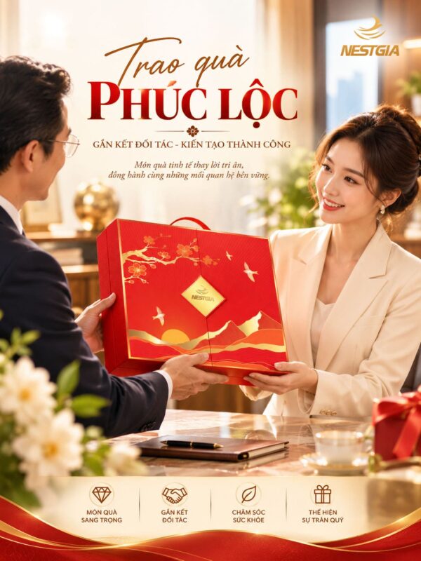 Hộp quà Phúc Lộc, món quà tinh tế thay lời tri ân gửi tặng những mối quan hệ bền vững