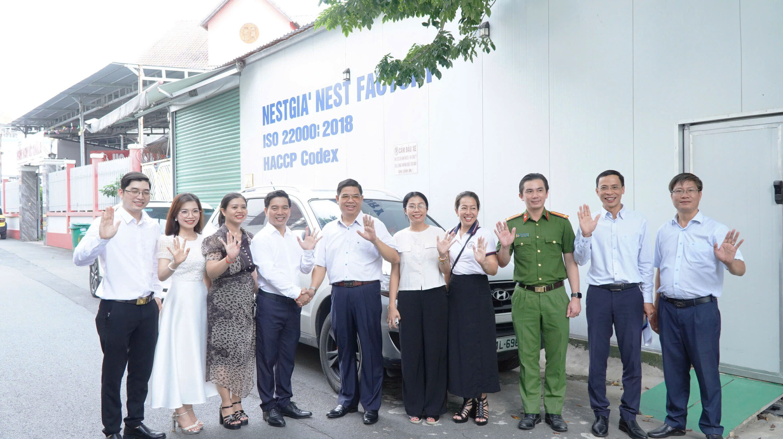 NestGia đón đoàn lãnh đạo phường tham quan nhà máy nhân Ngày Doanh nhân Việt Nam 13/10